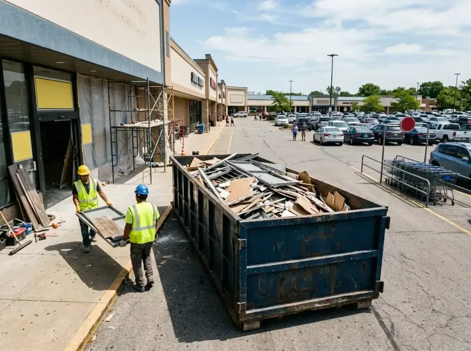 retail-store-renovation-debris-003 — frequently asked questions, Roll-off Dumpster Rentals in Andalusia, AL